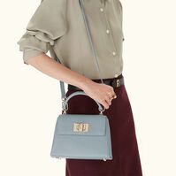 Furla 1927 Bolso de Mano MINI Azul Furla 1927 Bolso de Mano MINI Azul 1